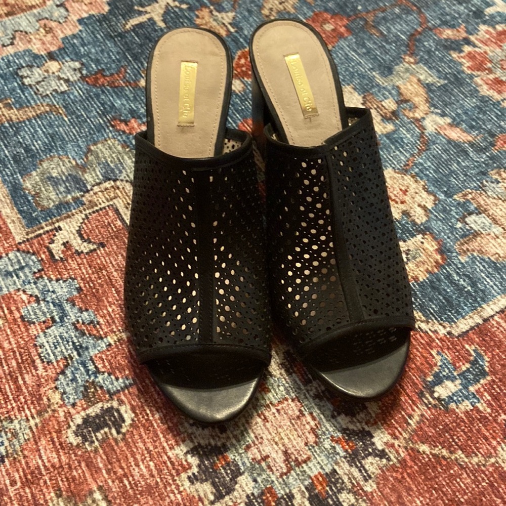 Louise et Cie Black Sandals